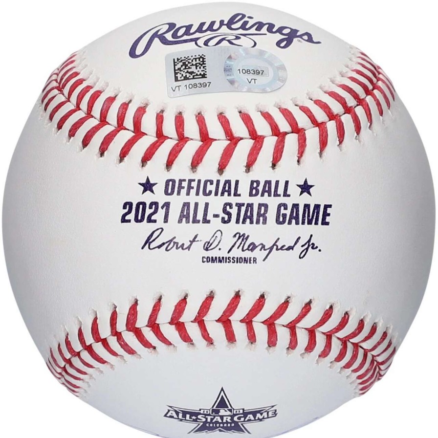 Collectibles & Memorabilia * | Autographed Toronto Blue Jays Vladimir Guerrero Jr. Fanatics Authentic 2021 All-Star Game Logo Baseball