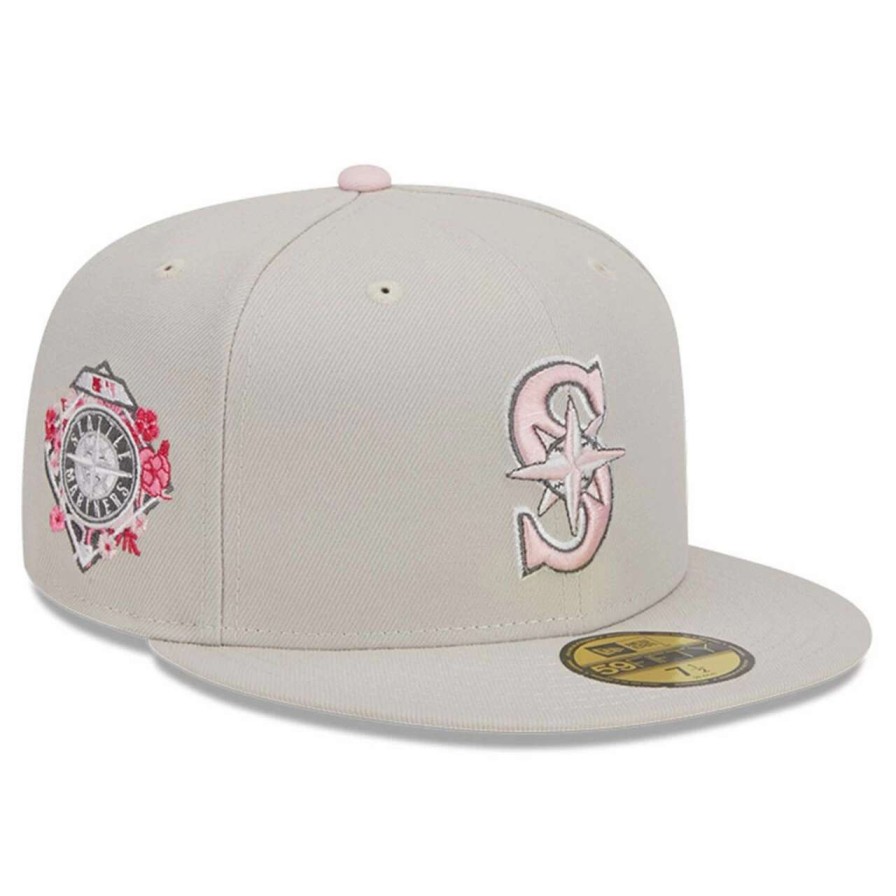 Team * | Men'S Seattle Mariners New Era Khaki 2023 Mother'S Day On-Field 59Fifty Fitted Hat