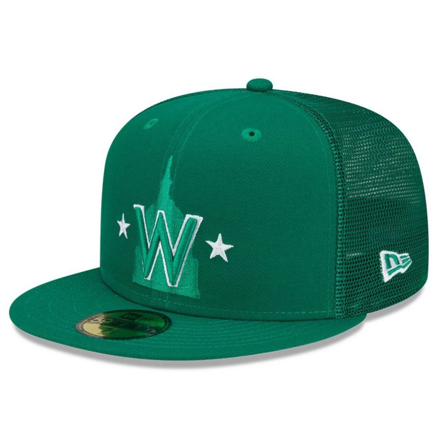 Team * | Men'S Washington Nationals New Era Green 2022 St. Patrick'S Day 59Fifty Fitted Hat