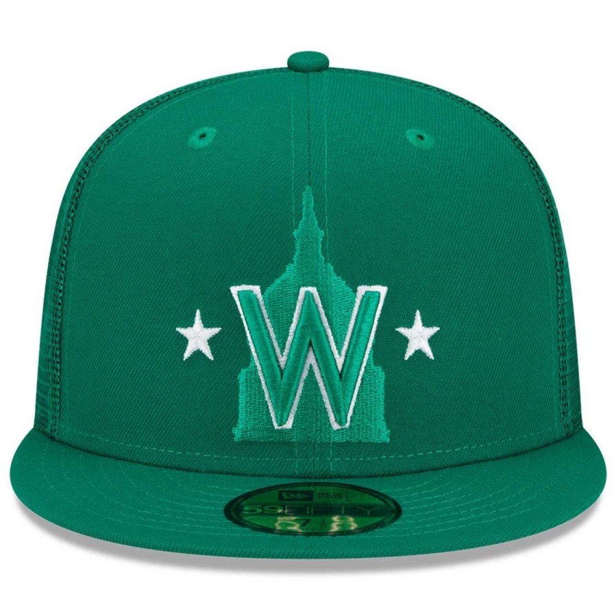 Team * | Men'S Washington Nationals New Era Green 2022 St. Patrick'S Day 59Fifty Fitted Hat