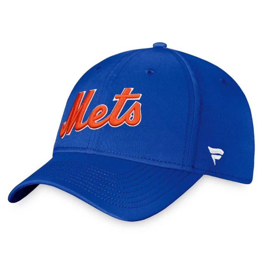 Team * | Men'S New York Mets Fanatics Branded Royal Cooperstown Core Flex Hat