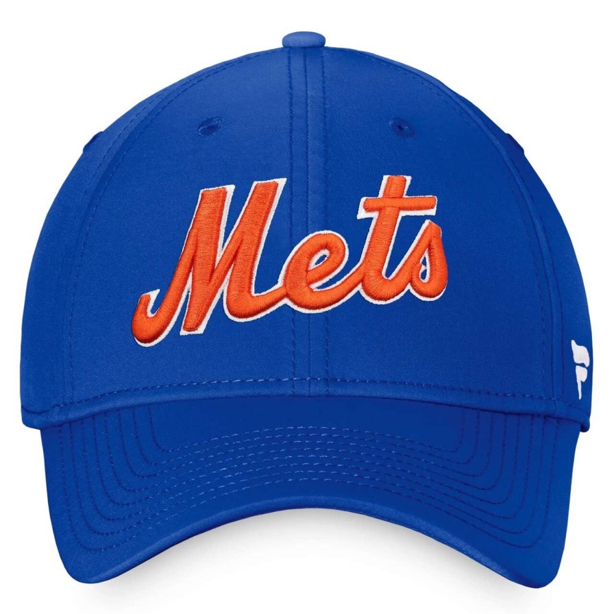 Team * | Men'S New York Mets Fanatics Branded Royal Cooperstown Core Flex Hat