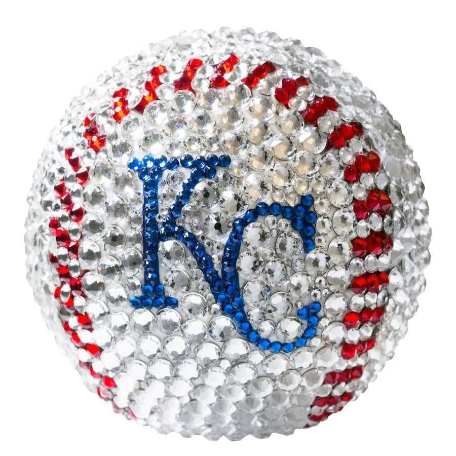 Collectibles & Memorabilia * | Kansas City Royals Crystal Baseball