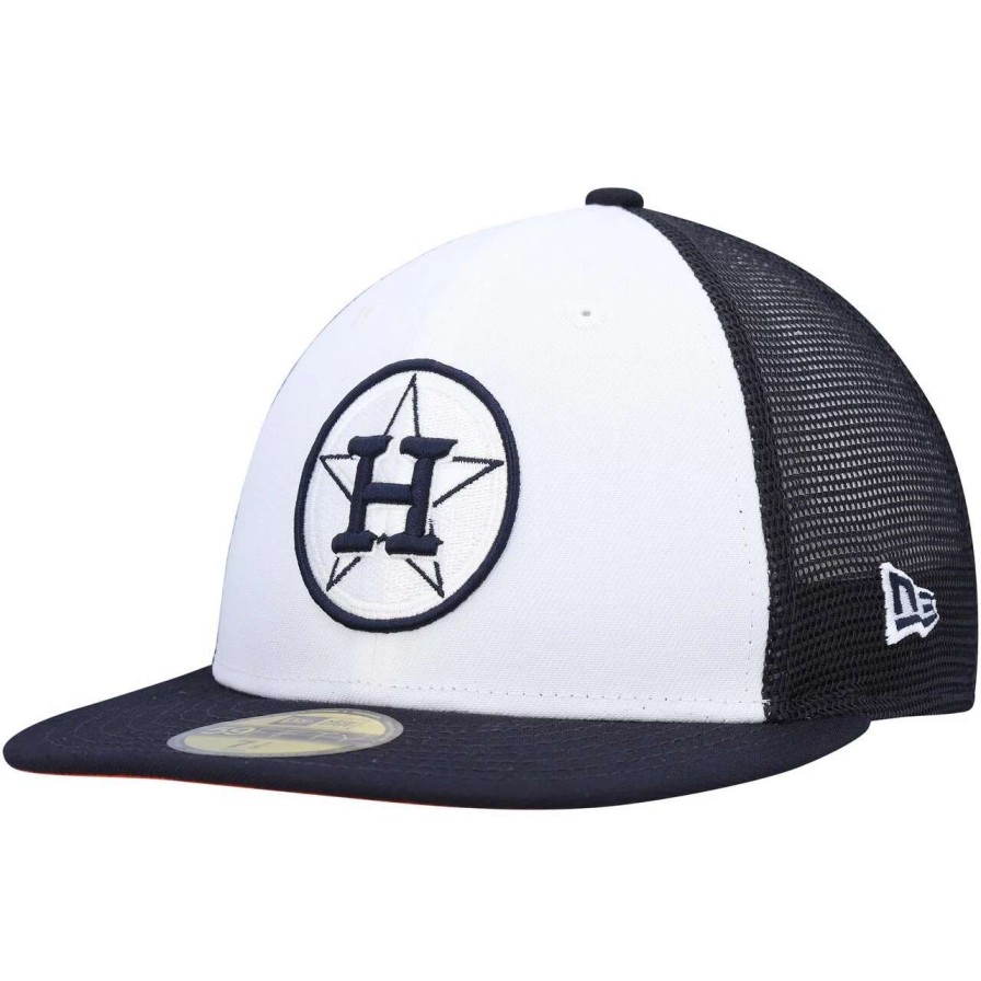 Team * | Men'S Houston Astros New Era White/Navy 2023 On-Field Batting Practice 59Fifty Fitted Hat