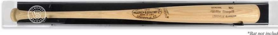 Collectibles & Memorabilia * | Milwaukee Brewers Fanatics Authentic Deluxe Baseball Bat 2020-Present Logo Display Case