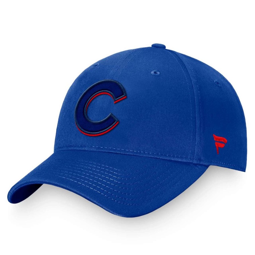 Team * | Men'S Chicago Cubs Fanatics Branded Royal Fundamental Shadow Snapback Hat