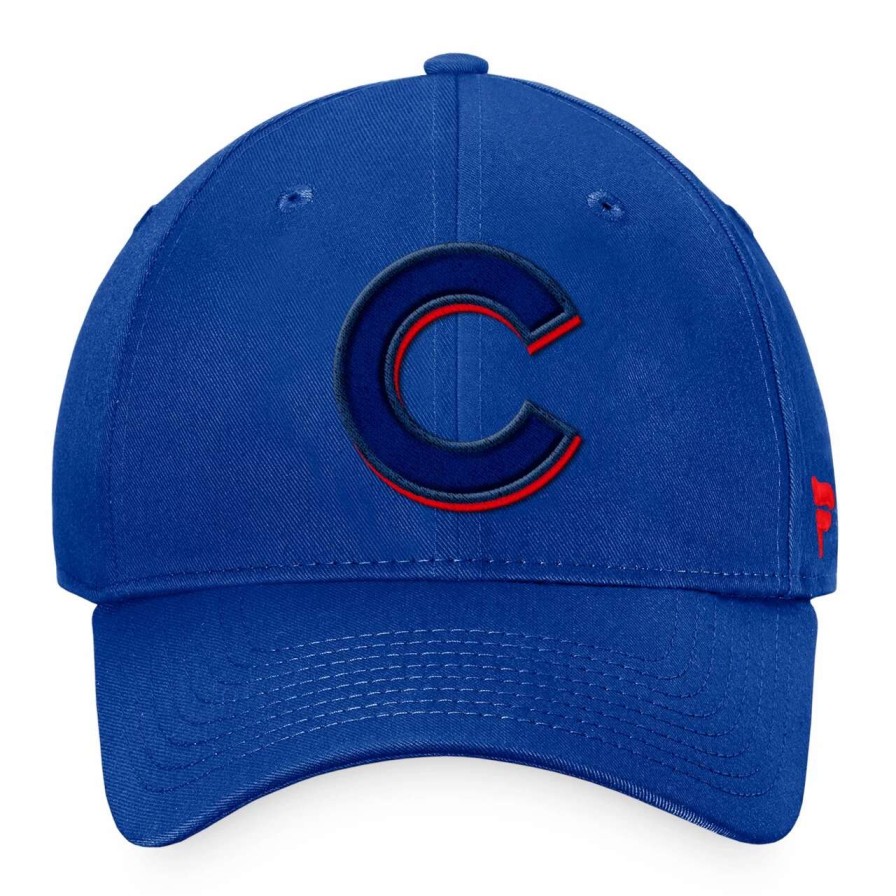 Team * | Men'S Chicago Cubs Fanatics Branded Royal Fundamental Shadow Snapback Hat