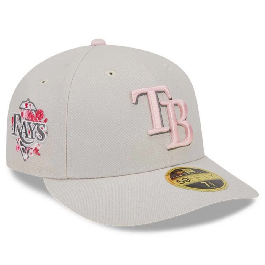 Team * | Men'S Tampa Bay Rays New Era Khaki 2023 Mother'S Day Low Profile 59Fifty Fitted Hat