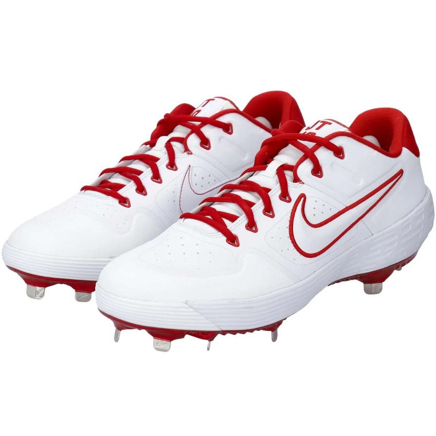 Collectibles & Memorabilia * | Philadelphia Phillies J.T. Realmuto Fanatics Authentic White And Red Nike Player-Issued Cleats From The 2021 Mlb Season