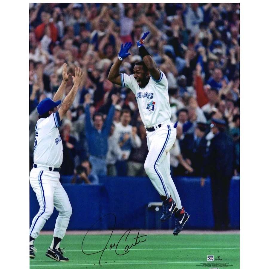 Collectibles & Memorabilia * | Toronto Blue Jays Joe Carter Fanatics Authentic Autographed 16 X 20 1993 World Series Walk-Off Home Run Photograph