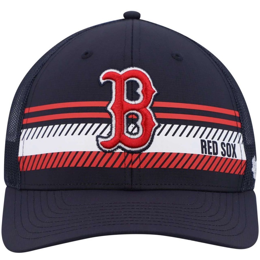 Team * | Men'S Boston Red Sox '47 Navy Cumberland Trucker Snapback Hat