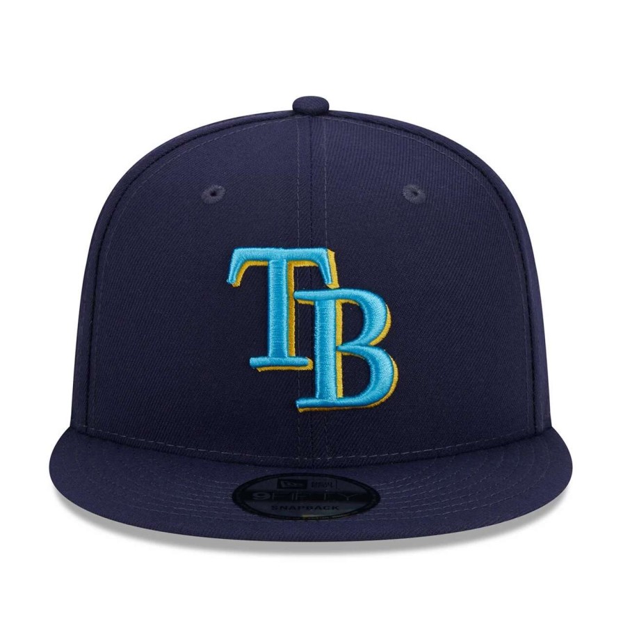 Team * | Men'S Tampa Bay Rays New Era Navy 2023 Mlb Father'S Day 9Fifty Snapback Hat