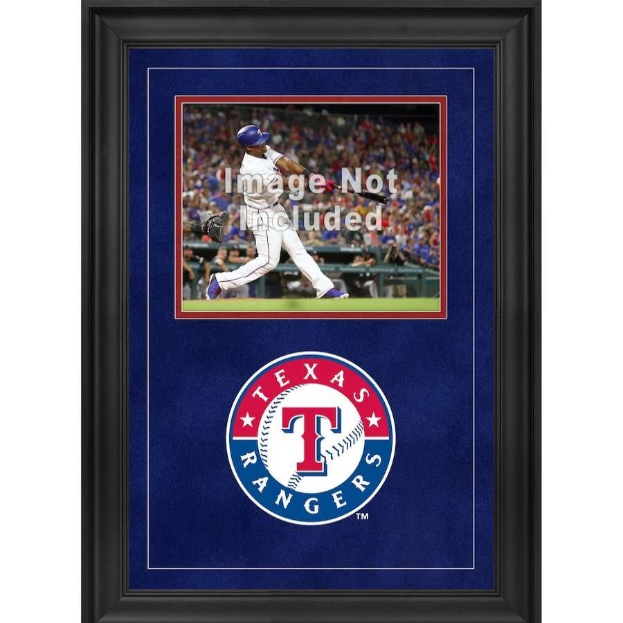 Collectibles & Memorabilia * | Texas Rangers Fanatics Authentic Deluxe Framed 8 X 10 Horizontal Photograph Frame With Team Logo