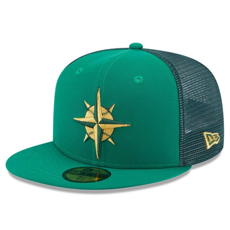 Team * | Men'S Seattle Mariners New Era Kelly Green 2023 St. Patrick'S Day 59Fifty Fitted Hat