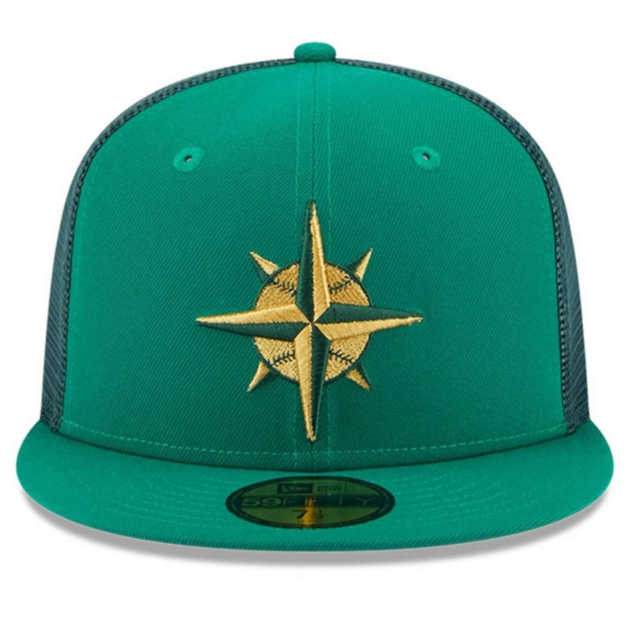 Team * | Men'S Seattle Mariners New Era Kelly Green 2023 St. Patrick'S Day 59Fifty Fitted Hat