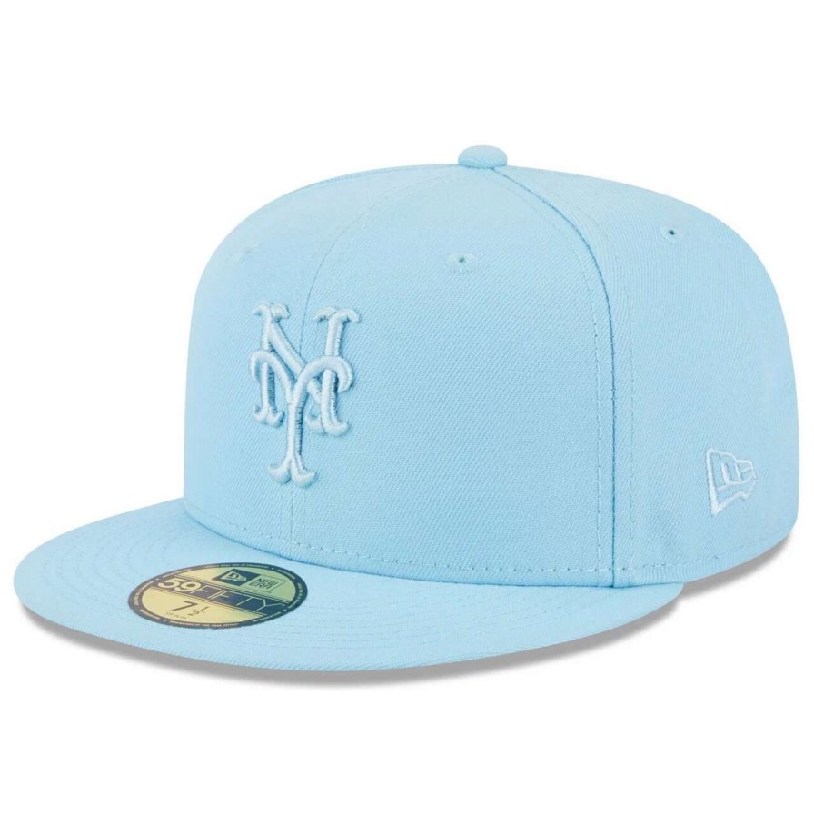 Team * | Men'S New York Mets New Era Light Blue 2023 Spring Color Basic 59Fifty Fitted Hat