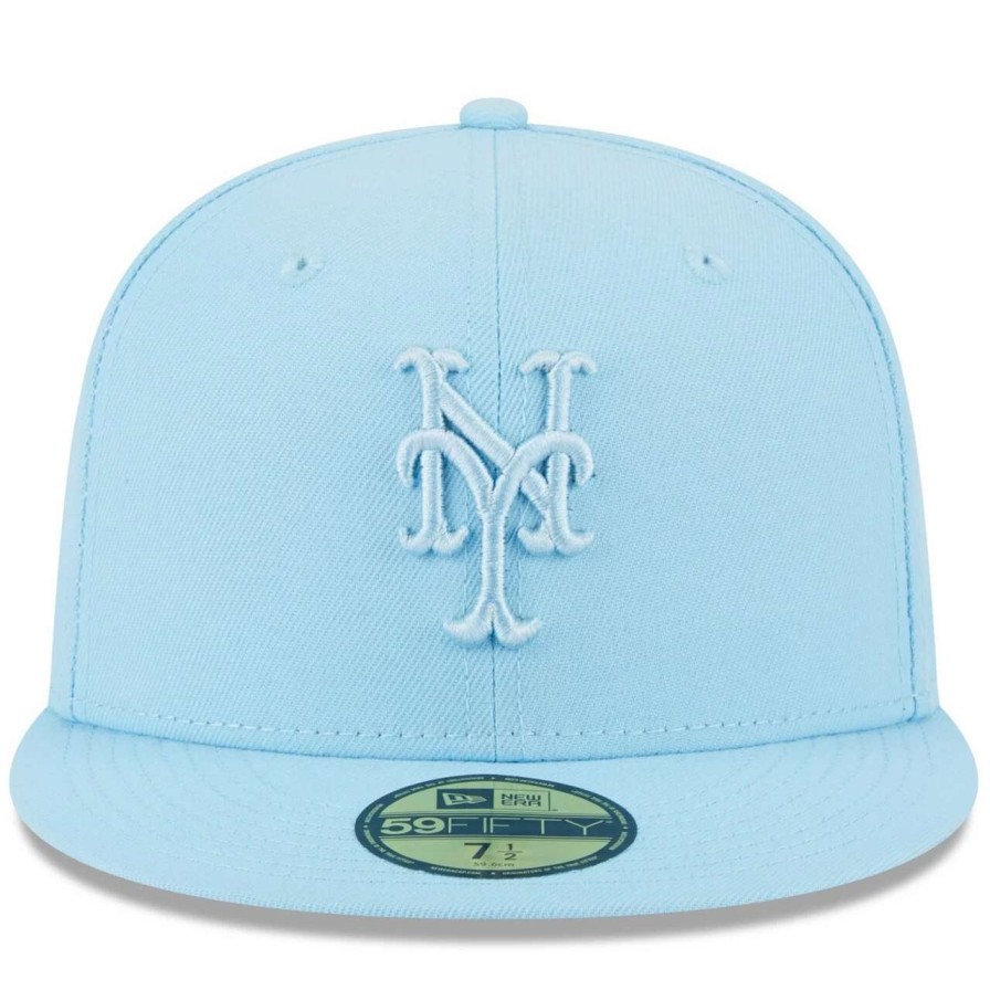 Team * | Men'S New York Mets New Era Light Blue 2023 Spring Color Basic 59Fifty Fitted Hat