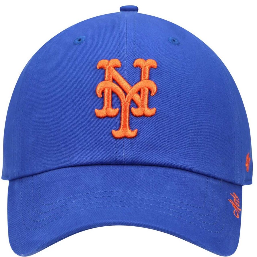 Team * | Women'S New York Mets '47 Royal Team Miata Clean Up Adjustable Hat