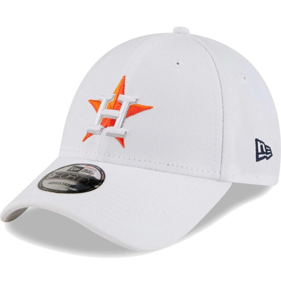 Team * | Men'S Houston Astros New Era White League Ii 9Forty Adjustable Hat