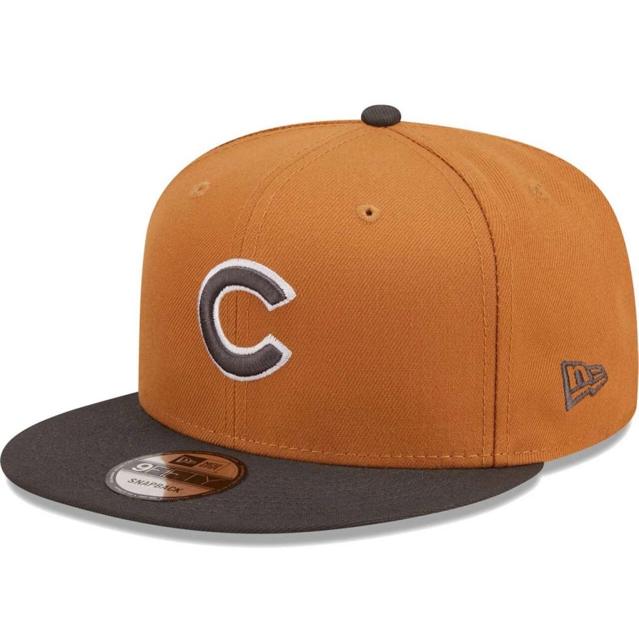 Team * | Men'S Chicago Cubs New Era Bronze/Charcoal Color Pack Two-Tone 9Fifty Snapback Hat