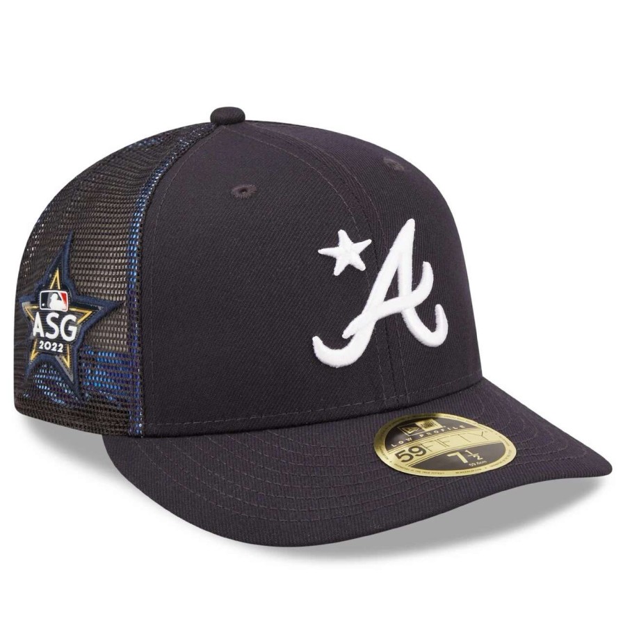 Team * | Men'S Atlanta Braves New Era Navy 2022 Mlb All-Star Game Workout Low Profile 59Fifty Fitted Hat