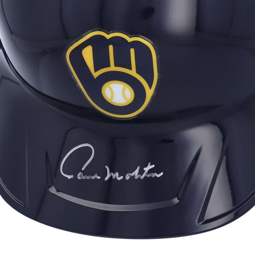 Collectibles & Memorabilia * | Autographed Milwaukee Brewers Paul Molitor Fanatics Authentic Rawlings Mach Pro Replica Batting Helmet