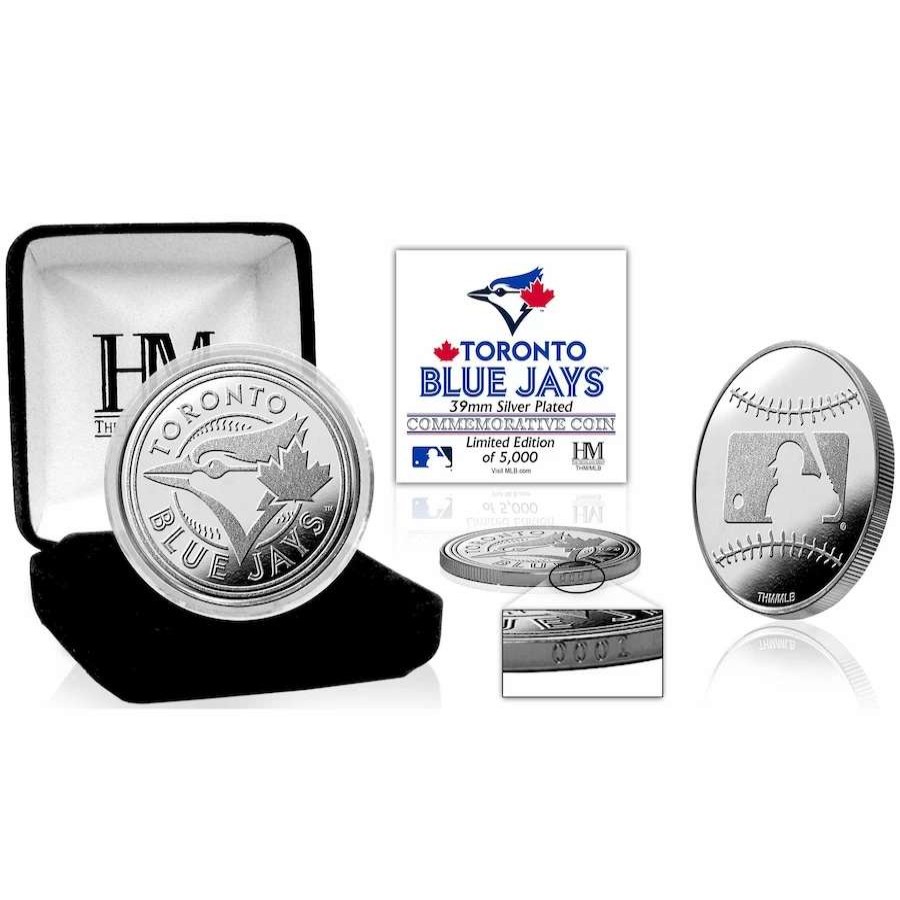 Collectibles & Memorabilia * | Toronto Blue Jays Highland Mint Team Silver Mint Coin