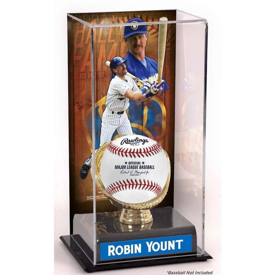 Collectibles & Memorabilia * | Milwaukee Brewers Robin Yount Fanatics Authentic Hall Of Fame Sublimated Display Case With Image