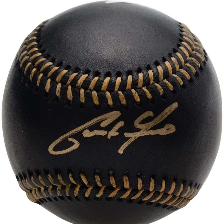 Collectibles & Memorabilia * | Autographed Milwaukee Brewers Christian Yelich Fanatics Authentic Black Leather Baseball