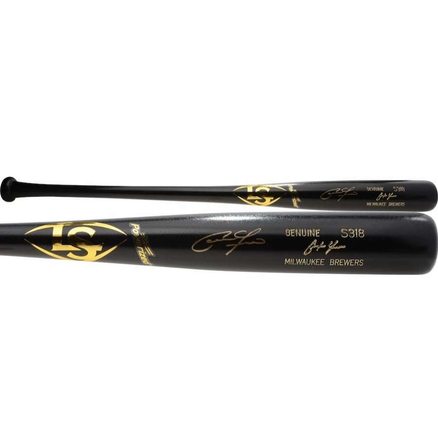 Collectibles & Memorabilia * | Autographed Milwaukee Brewers Christian Yelich Fanatics Authentic Louisville Slugger Game Model Bat