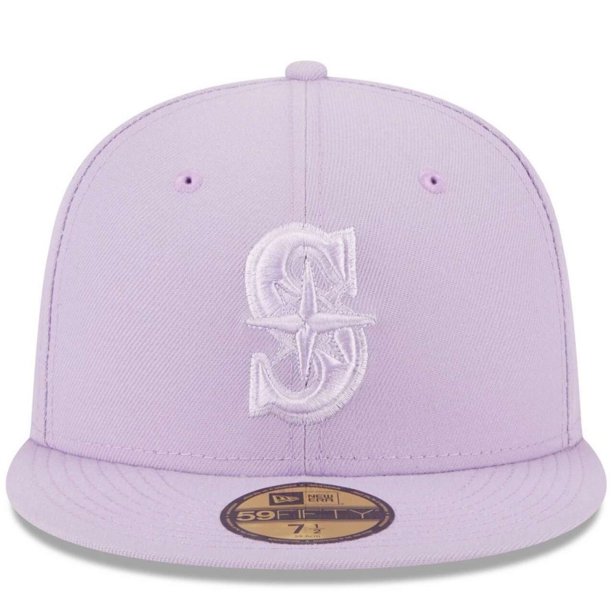 Team * | Men'S Seattle Mariners New Era Lavender 2023 Spring Color Basic 59Fifty Fitted Hat