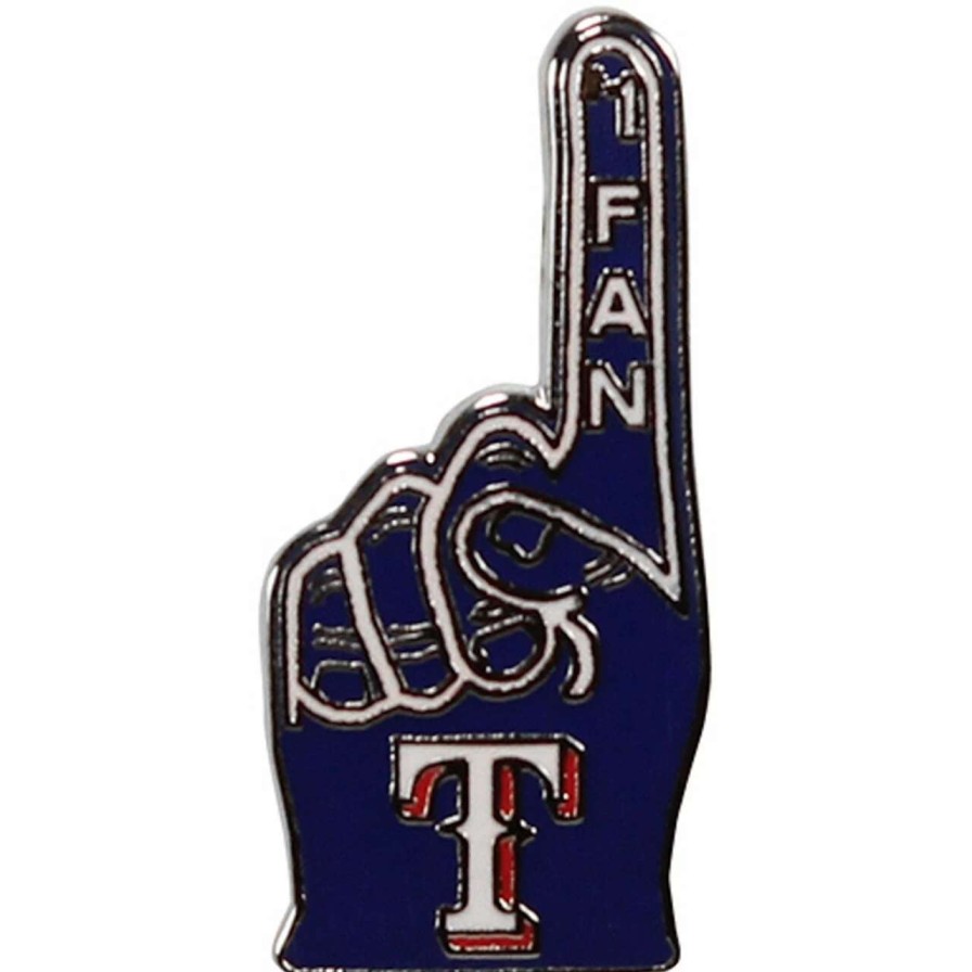 Collectibles & Memorabilia * | Wincraft Texas Rangers #1 Fan Team Pin