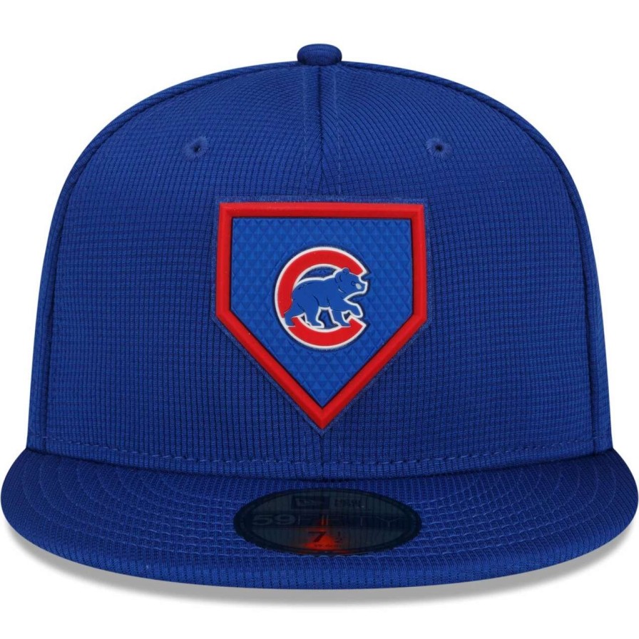 Team * | Men'S Chicago Cubs New Era Royal 2022 Clubhouse 59Fifty Fitted Hat