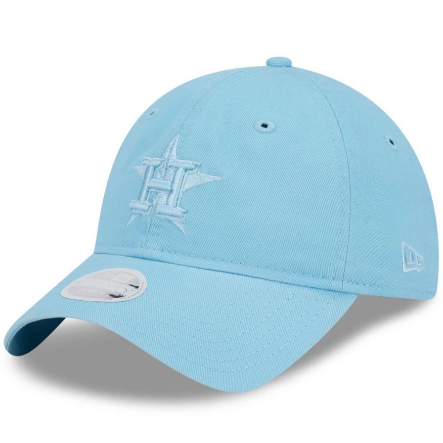 Team * | Women'S Houston Astros New Era Light Blue Doscientos Core Classic 9Twenty Adjustable Hat