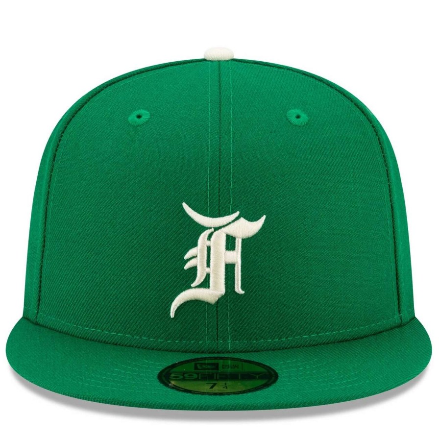 Team * | Men'S Mlb New Era Kelly Green Fear Of God Essentials 59Fifty Fitted Hat