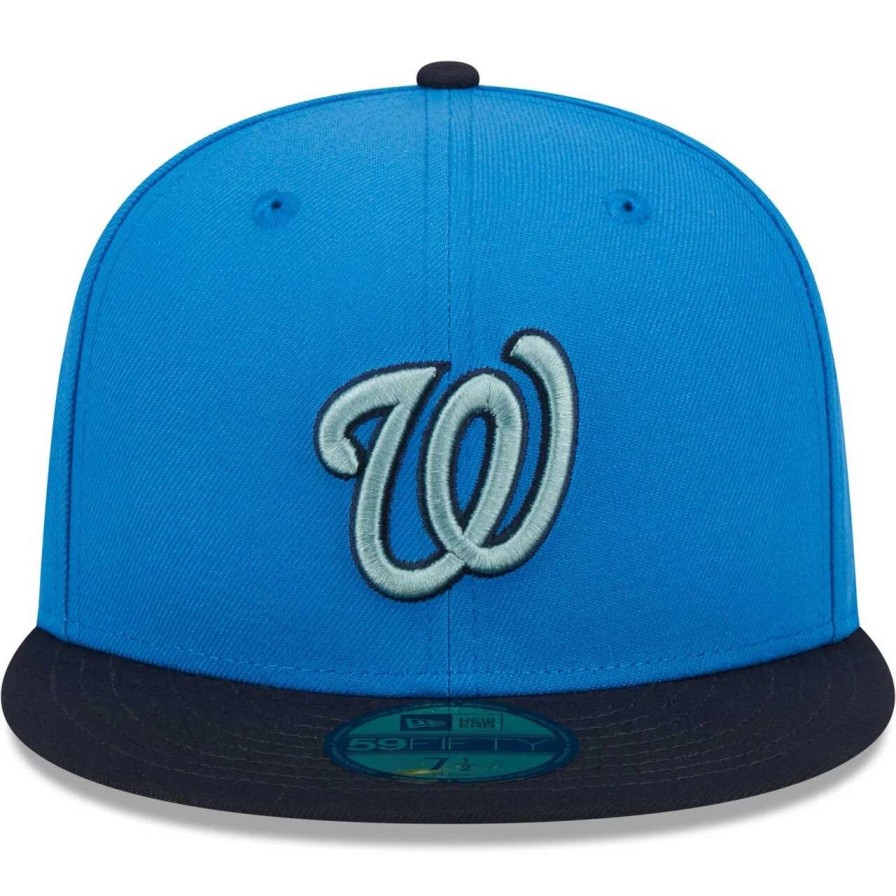 Team * | Men'S Washington Nationals New Era Royal 59Fifty Fitted Hat