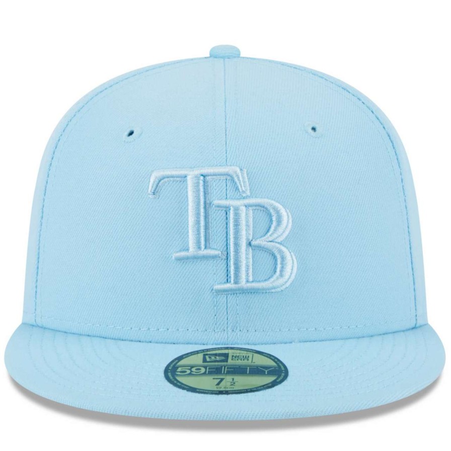 Team * | Men'S Tampa Bay Rays New Era Light Blue 2023 Spring Color Basic 59Fifty Fitted Hat