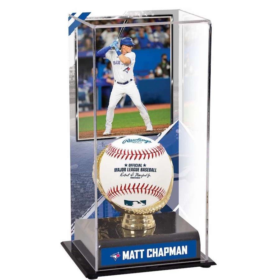 Collectibles & Memorabilia * | Toronto Blue Jays Matt Chapman Fanatics Authentic Gold Glove Display Case With Image