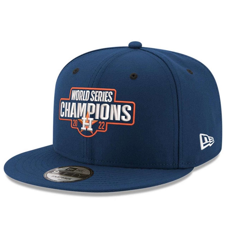 Team * | Men'S Houston Astros New Era Navy 2022 World Series Champions Statement 9Fifty Snapback Hat