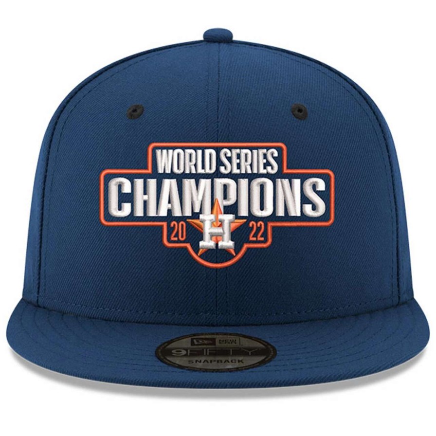 Team * | Men'S Houston Astros New Era Navy 2022 World Series Champions Statement 9Fifty Snapback Hat