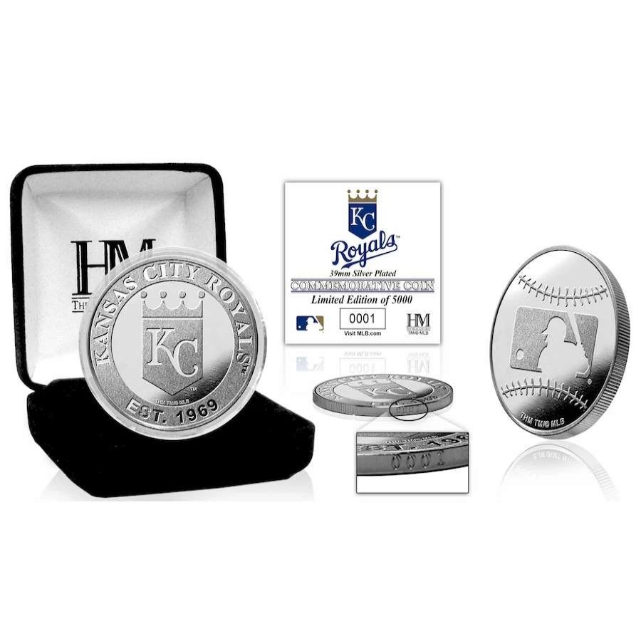 Collectibles & Memorabilia * | Kansas City Royals Highland Mint Silver Mint Coin