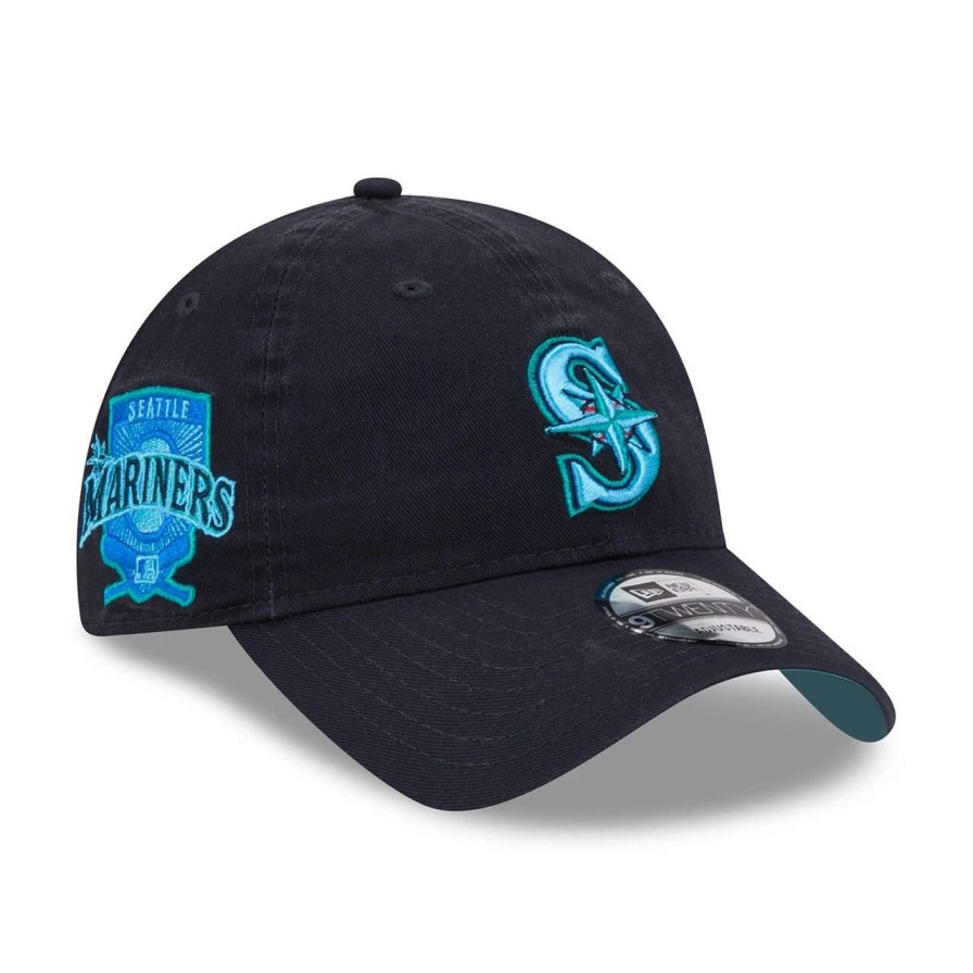 Team * | Men'S Seattle Mariners New Era Navy 2023 Mlb Father'S Day 9Twenty Adjustable Hat