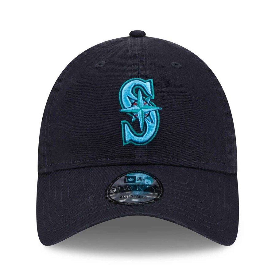 Team * | Men'S Seattle Mariners New Era Navy 2023 Mlb Father'S Day 9Twenty Adjustable Hat