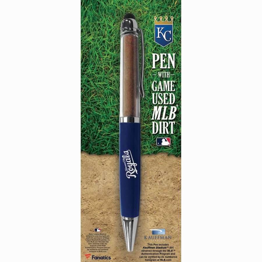 Collectibles & Memorabilia * | Kansas City Royals Fanatics Authentic Executive Pen With Game-Used Dirt