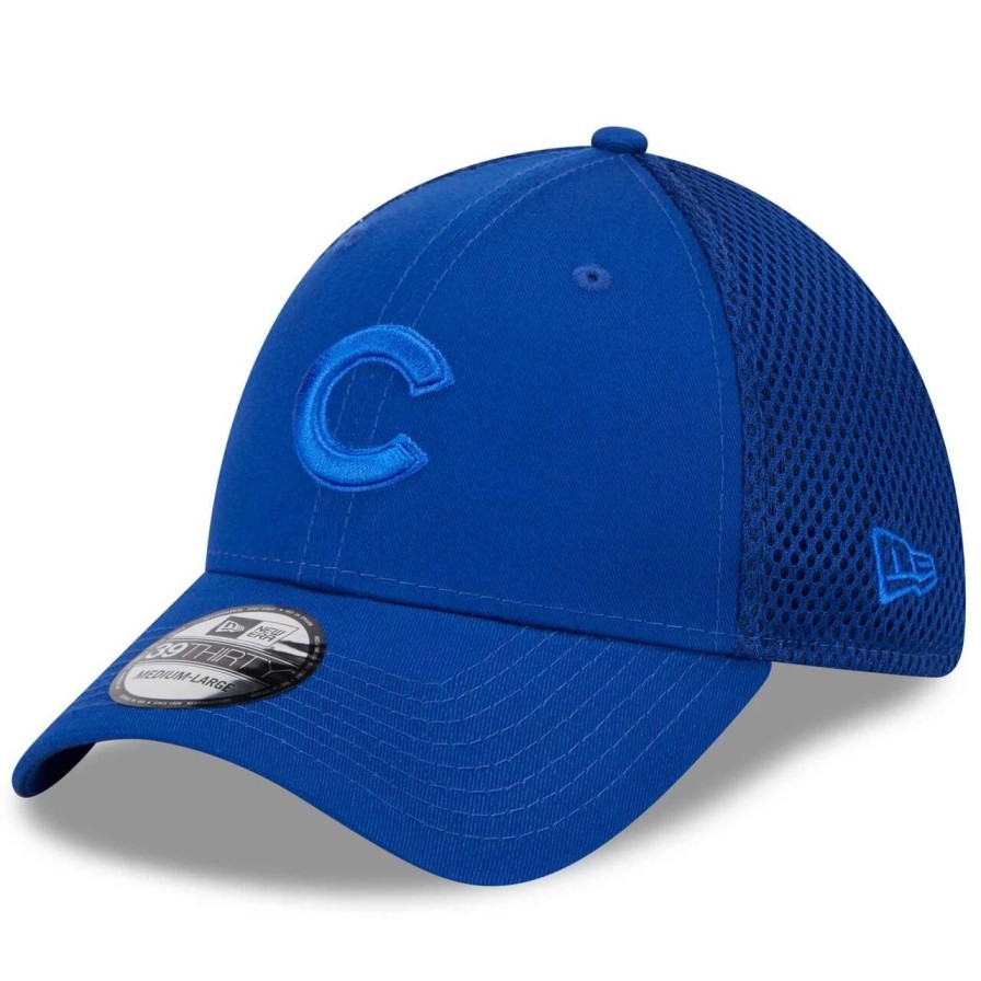 Team * | Men'S Chicago Cubs New Era Royal Tonal Team Neo 39Thirty Flex Hat