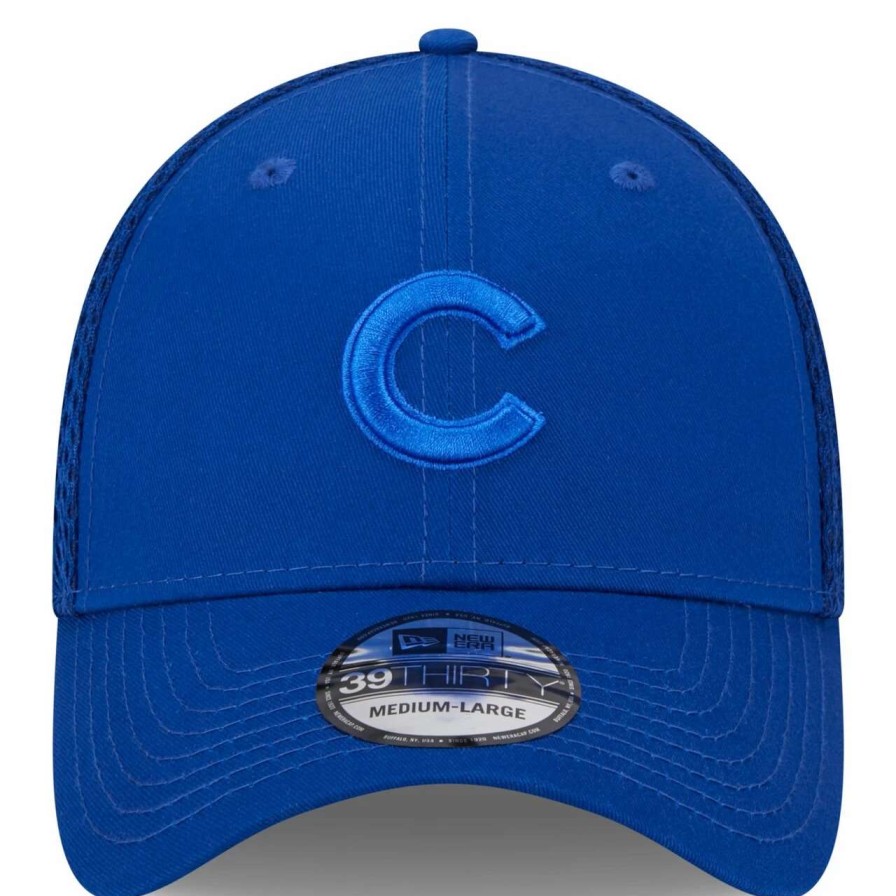 Team * | Men'S Chicago Cubs New Era Royal Tonal Team Neo 39Thirty Flex Hat