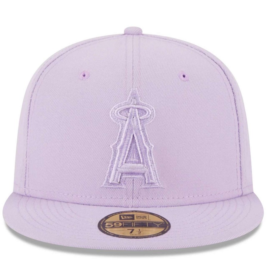 Team * | Men'S Los Angeles Angels New Era Lavender 2023 Spring Color Basic 59Fifty Fitted Hat