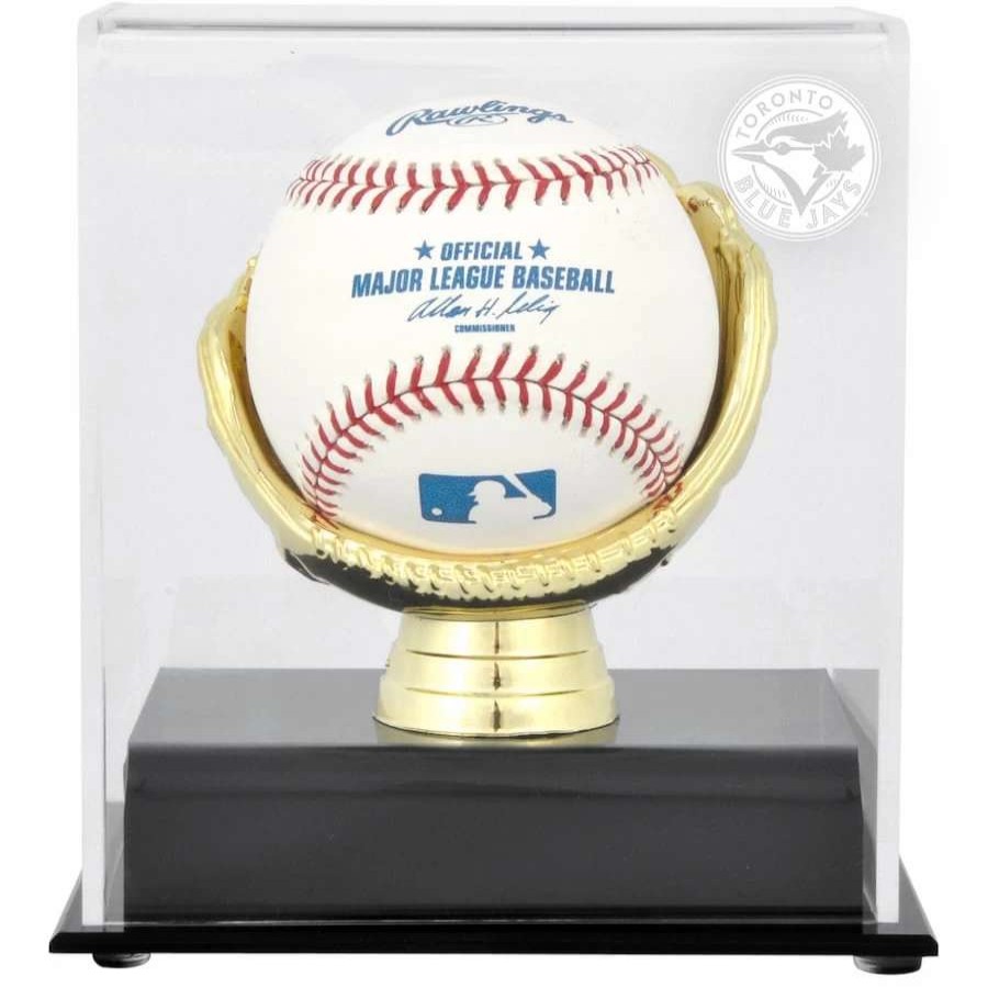 Collectibles & Memorabilia * | Toronto Blue Jays Fanatics Authentic Gold Glove Single Baseball Logo Display Case