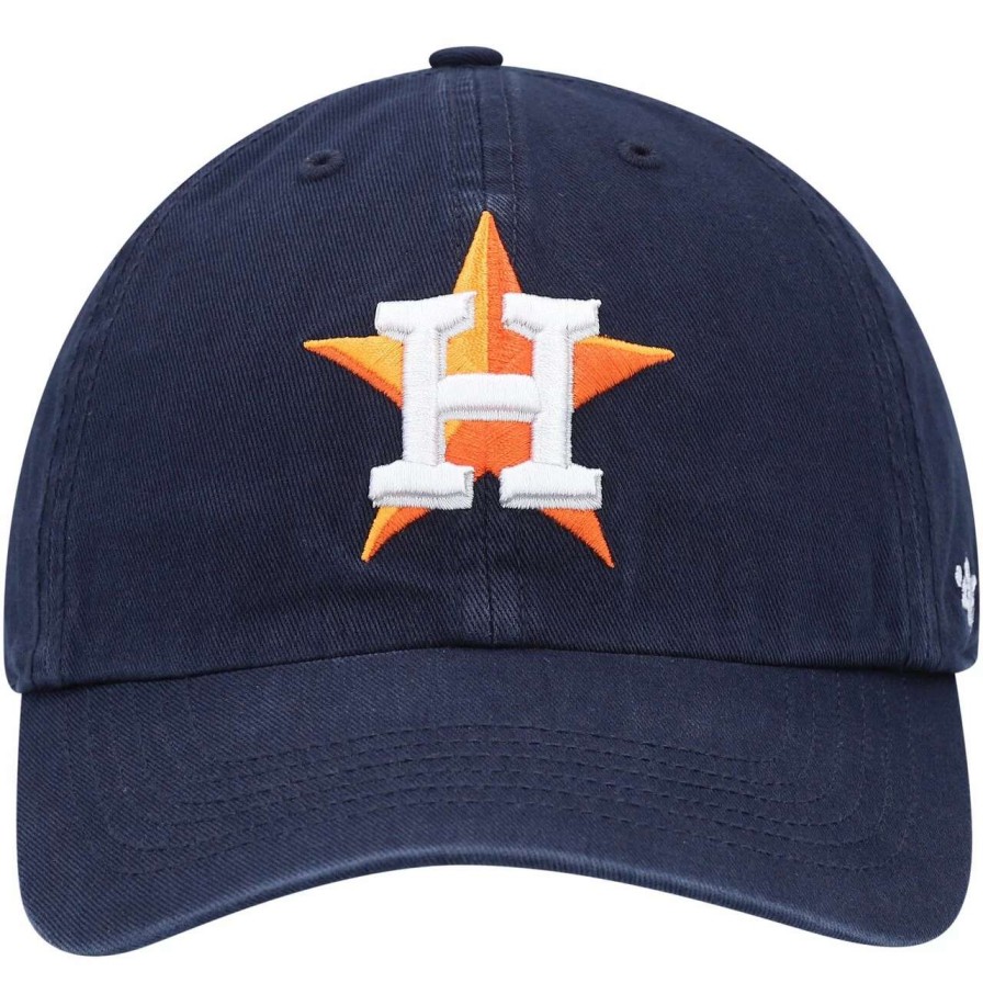 Team * | Men'S Houston Astros '47 Navy Team Franchise Fitted Hat