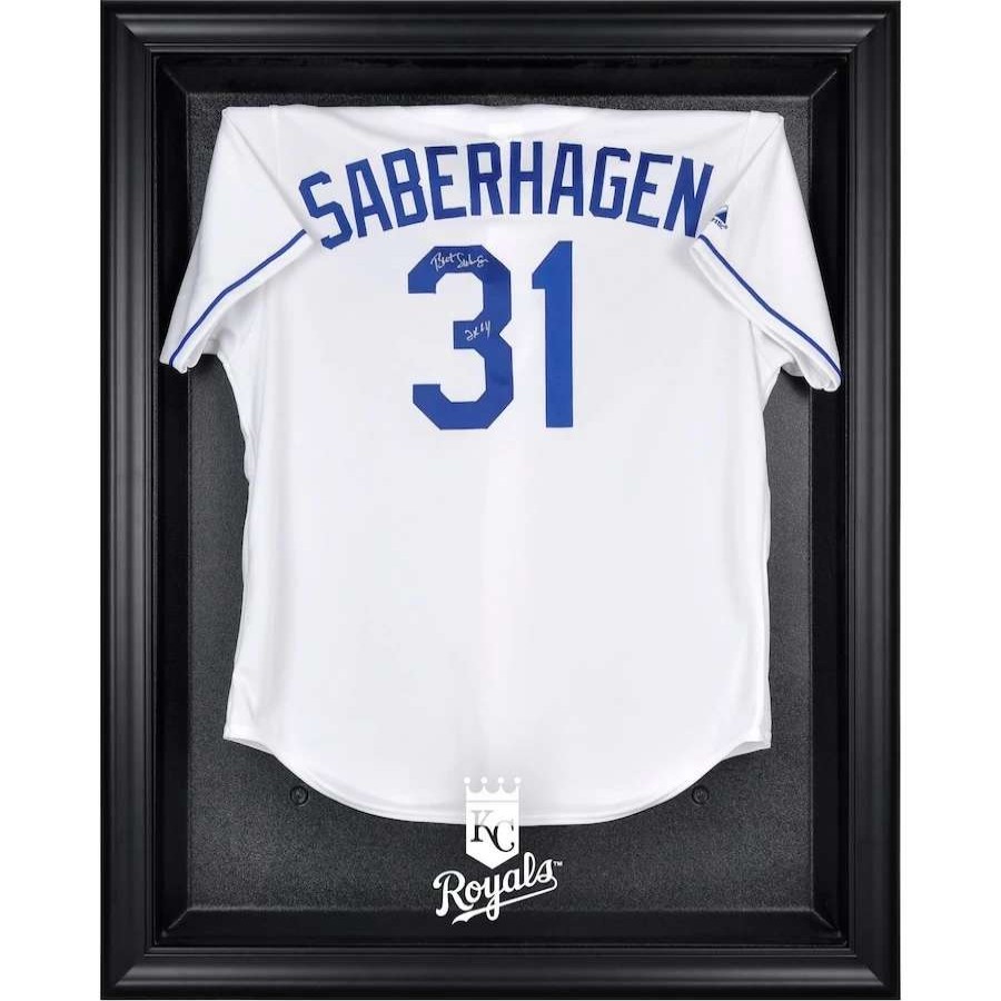 Collectibles & Memorabilia * | Kansas City Royals Fanatics Authentic Black Framed Logo Jersey Display Case